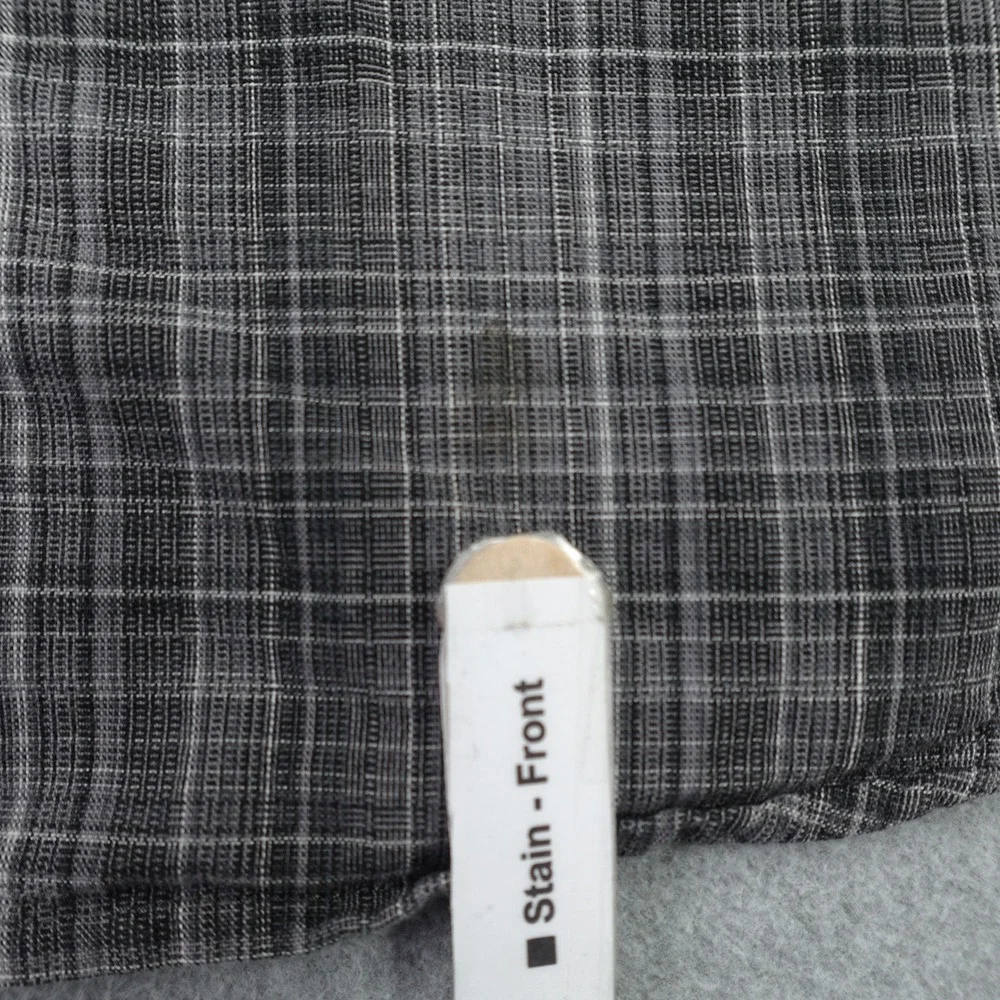 Carhartt Shirt Mens M Gray Plaid Relaxed Fit Long Sleeve Button Up Workwear‎